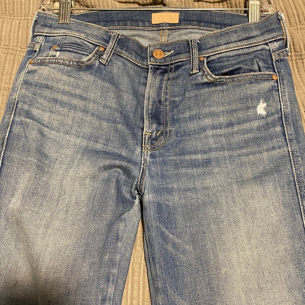 Mother Rascal Ankle in Wild! Size 27. Very good used condition - super soft! - Picture 5 of 5